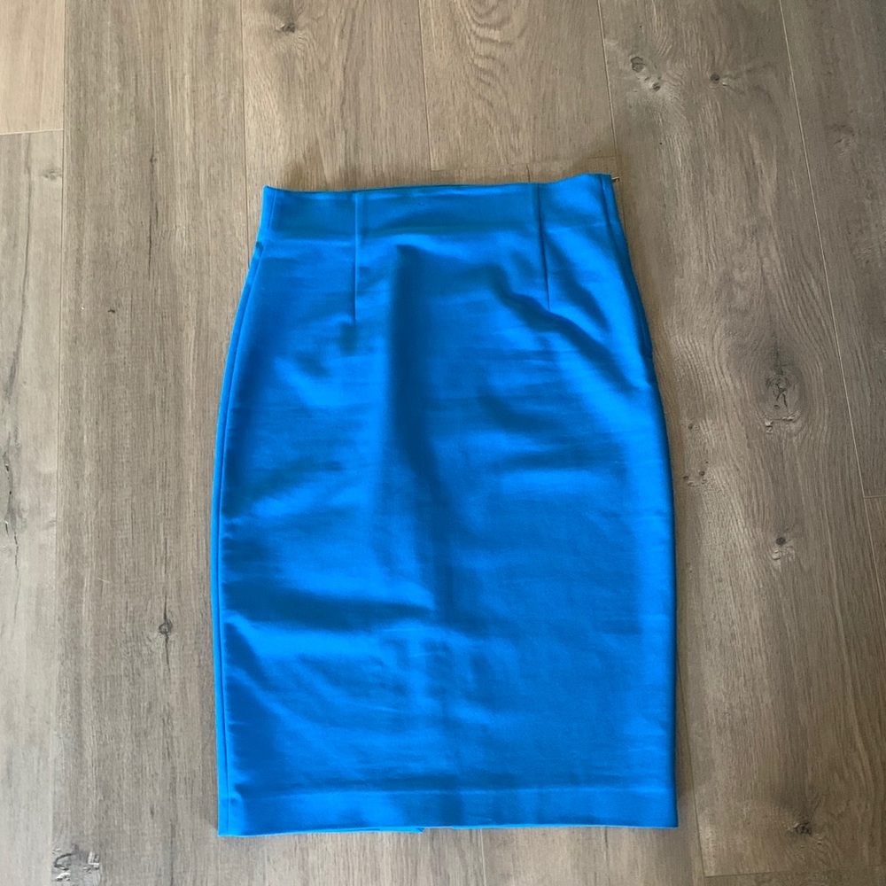 Zara blue pencil skirt S